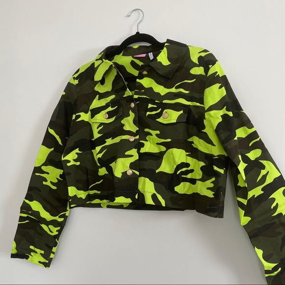 NWT size 8 jacket by C98 - green Colors - Picture 7 of 10